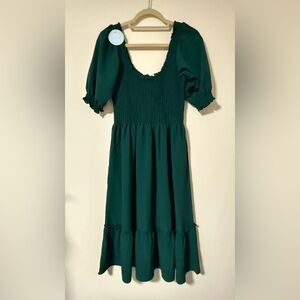 Hill House Louisa Nap Dress in Botanical Garden Crepe